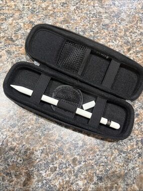 Apple Pencil with Travel Case and White Stylus